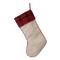 Glitzhome® 21" Merry Christmas Dachshund Stocking, Set Of 2